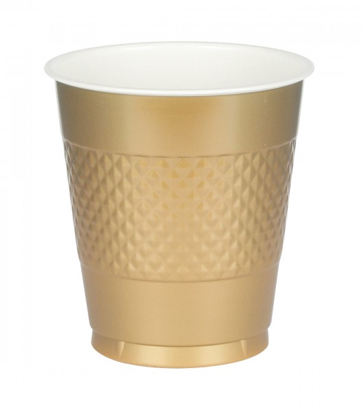 50 Gold Delight party cups