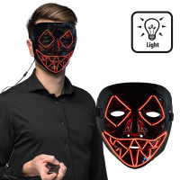 Preview: LED killer mask red