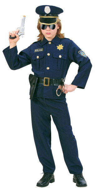 Polizist Paul Kinder Kostüm