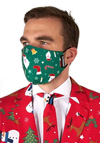 Mascarilla para nariz y boca Mister Christmas