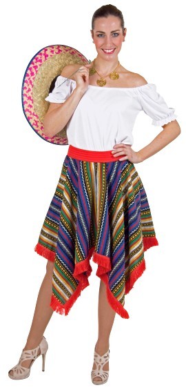 Falda de mujer mexicana Juanita