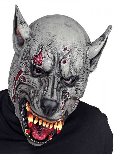 Malicious werewolf full face mask