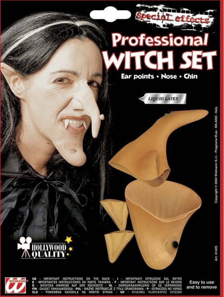 Professional witch nose set