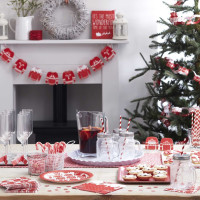 Preview: 6 Nordic Christmas glass markers