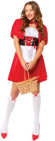 Vista previa: Vestido elegante de Caperucita Roja