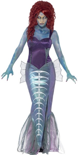 Zombie Mermaid Merle kostym