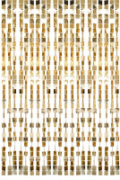 Vorschau: Gold Glamour Paillettenvorhang 2m