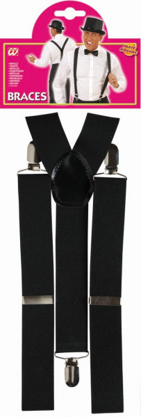 Suspenders in black