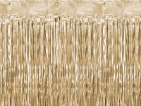 Vorschau: Lametta-Vorhang gold 2,5m x 90cm
