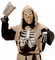 Aperçu: Demi-masque méchant squelette
