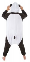 Vista previa: Disfraz de panda poli jumpsuit