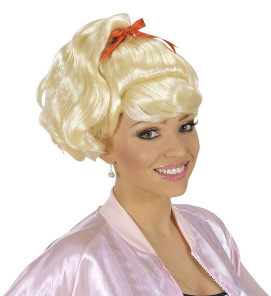 Blonde Peggy Rockabella wig for women