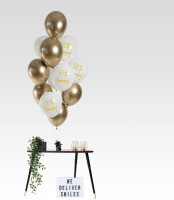 Aperçu: Mélange de ballons 12 anniversaire 50ème 33cm