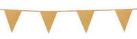 Preview: Pennant chain gold glitter 4m