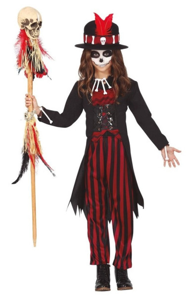 Voodoo master girl costume