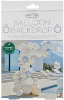 Oversigt: Bright Silver Balloon Garland 78 stk