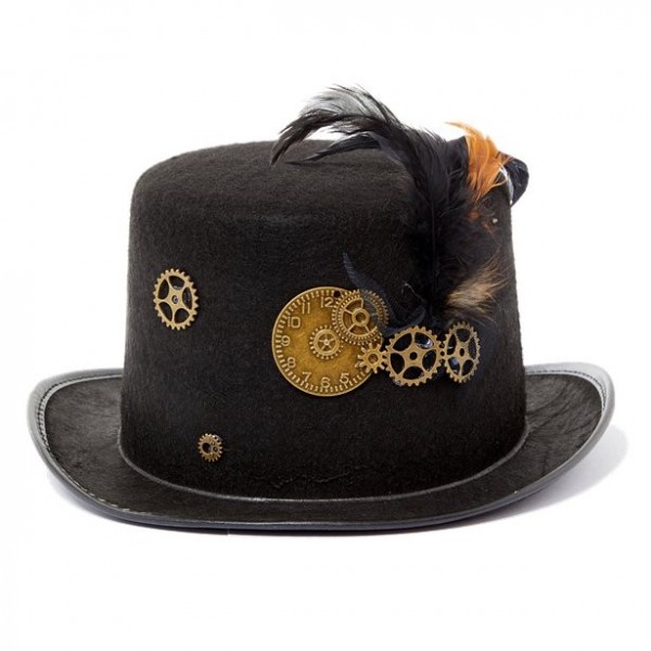 Sombrero de copa Steampunk Erik