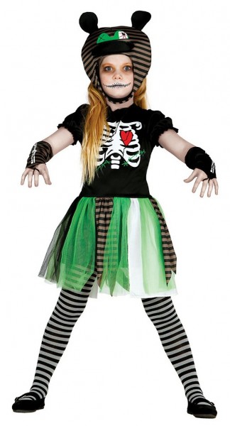Orso Skeleton Lady Bibiana Costume per bambini