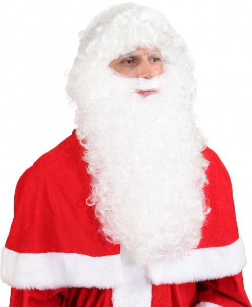 XXL Santa Claus wig with beard 2
