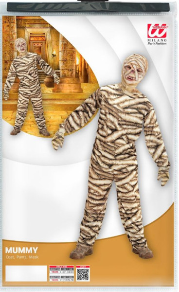 Costume da mummia Alfio per bambini 4