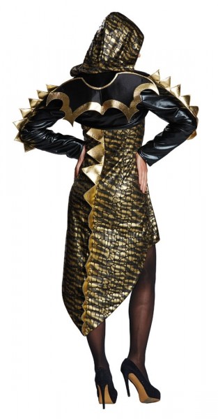 Golden dragon lady costume 2