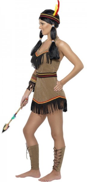 Costume da donna indiana Squaw Joaji 3