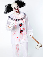 Psycho Horror Clown Kostüm für Herren