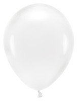 Vorschau: 100 Eco Kristall Ballons transparent 26cm