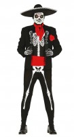 Skelett Kostüm Enrico mit Torero für Herren