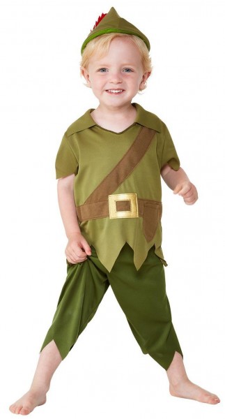 Furchtloser Robin Kostüm für Kleinkinder