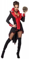 Anteprima: Sexy Sparkling Vampire Costume Antonella For Women Red