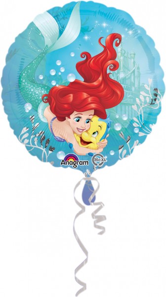 Folienballon Arielle &amp; Fabius unter dem Meer