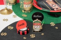 Vorschau: Casino Tischkartenhalter Jackpot