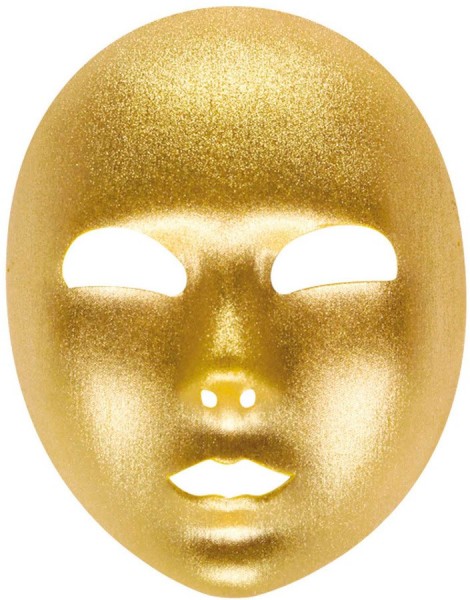 Maska Halloweenowa złota widmo 2