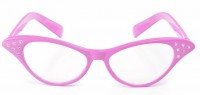 Oversigt: Pink cat party briller