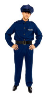 Politibetjent kostume til mænd