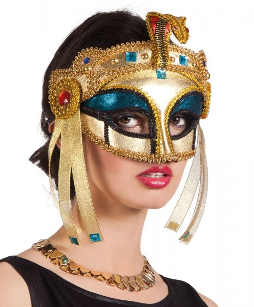Goldige Augenmaske Cleopatra