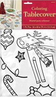 Preview: Christmas World Tablecloth for Painting 1.2mx 91cm