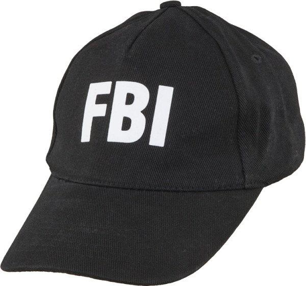FBI agent cap hat