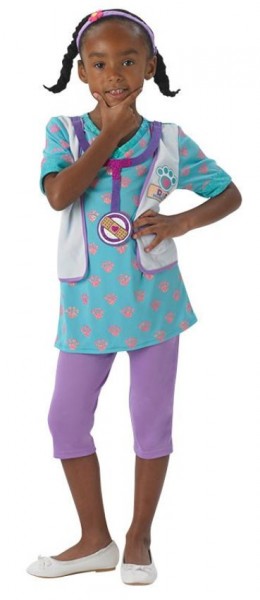Costume pour enfant de licence vétérinaire Doc McStuffins