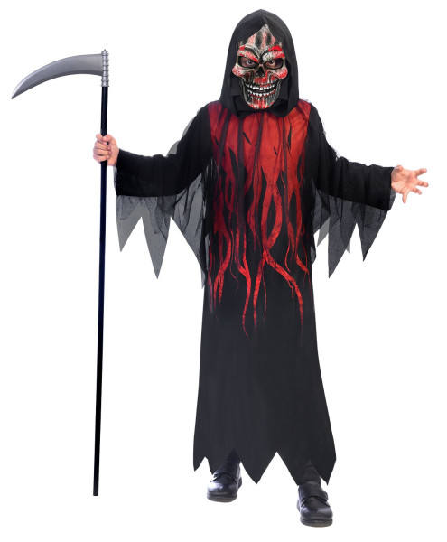 Devilish Grim Reaper boy costume
