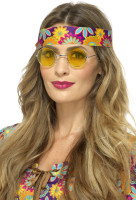 Preview: Funky Lazy Hippie Glasses Yellow