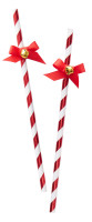 10 Nordic Christmas straws 19.5cm