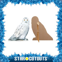 Förhandsgranskning: Uggla Hedwig kartongutskärning 74cm