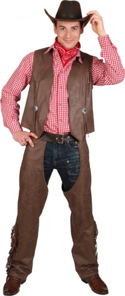 Cowboy Laurence men's costume 2-piece