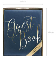Preview: Guest book Precious Moments royal blue