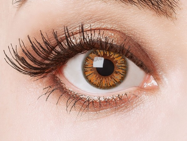 Olivia Orange kontaktlins