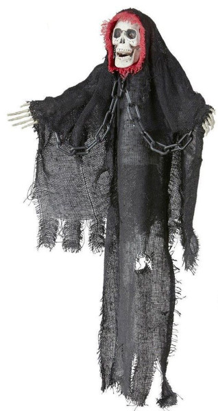 Animeret Halloween Grim Reaper 46cm