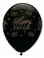 6 Magical Birthday Luftballons 30cm