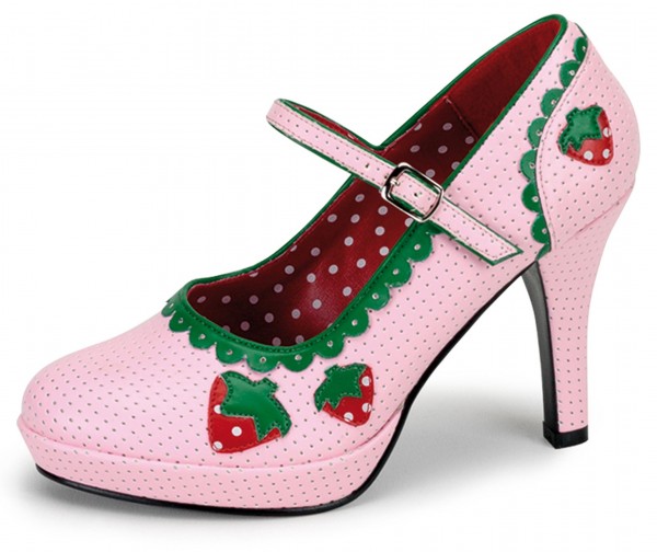 Strawberry pumps for women